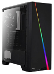Блок питания AEROCOOL Cylon Tempered Glass, ATX, без БП, RGB-подсветка, закаленное стекло, картридер, 1x USB 3.0 + 2x USB 2.0, 1х120-мм вентилятор