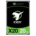 1877235 20TB Seagate Exos X20 (ST20000NM007D) {SATA 6Gb/s, 7200 rpm, 256mb buffer, 3.5"}