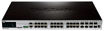 D-Link DGS-3620-52T/B1AEI, PROJ L3 Managed Switch with 48 10/100/1000Base-T ports and 4 10GBase-X SFP+ ports.32K Mac address, Physical stacking (up to