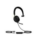 2804572550 UH38 Mono Teams-W/O BAT Моно, гибридная, USB/Bluetooth, HD звук, шумоподавление, LED-индикатор
