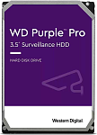 Жесткий диск WD Western Digital Purple Pro HDD 3.5" SATA 8Тb, 7200 rpm, 256MB buffer (DV&NVR + AI), WD8001PURP, 1 year