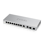 11013940 Коммутатор ZYXEL Коммутатор/ Switch XGS1010-12, 8xGE, 2x1/2.5GE, 2xSFP+, desktop, silent