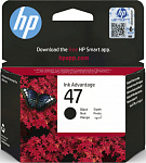 1614112 Картридж струйный HP 47 6ZD21AE черный (1300стр.) (26мл) для HP DJ IA Ultra 4828