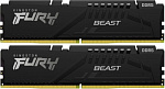 Память DDR5 2x32GB 5600MHz Kingston KF556C36BBEK2-64 Fury Beast Black RTL Gaming PC5-44800 CL36 DIMM 288-pin 1.25В single rank с радиатором Ret