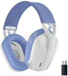 7000005250 Гарнитура/ Logitech Headset G435 LIGHTSPEED Wireless Gaming WHITE - Retail