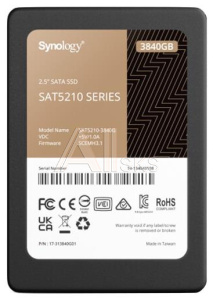 1358270 SSD жесткий диск SATA2.5" 3.84TB 6GB/S SAT5210-3840G SYNOLOGY