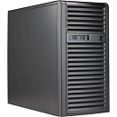 SYS-5039C-I Серверная платформа SUPERMICRO SuperWorkstation Mid-Tower 5039C-I CPU(1) E-22**/ noHS/ no memory(4)/ on board RAID 0/1/5/10/ internalHDD(4)LFF/ 2xGE/ 3xFH/ 1x400W Gold/ n