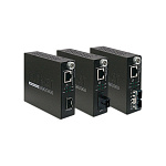 1000471172 GST-802 медиа конвертер/ 10/100/1000Base-T to 1000Base-SX Smart Gigabit Converter