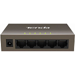1000790244 Коммутатор Tenda TEF1005D - 5 портов RJ45 с автосогласованием, на скорости 10/100 Мбит/с, которые поддерживают переадресацию и кэш-память большой