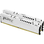 11062597 Память оперативная/ Kingston 32GB 5600MT/s DDR5 CL40 DIMM (Kit of 2) FURY Beast White XMP