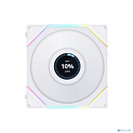 Lian Li G99.12TLLCD1W.R0 Вентилятор UNI FAN TL LCD 120 White /12TLLCD1W/ 120х125х28мм (1.6” LCD дисплей, PWM, ARGB, 200-1900 об/мин, 27dBa)