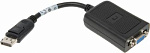 518169 Переходник HP AS615AA DisplayPort (m) VGA (f) черный
