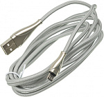 1084569 Кабель Digma USB A(m) micro USB B (m) 2м серый