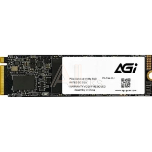 11012538 Накопитель AGI SSD PCIe 4.0 x4 2TB AGI2T0G43AI818 M.2 2280
