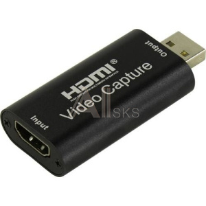 1819720 ORIENT C703HVC, Адаптер HDMI -> USB2.0, устройство видеозахвата со звуком 1920x1080@30Hz, поддержка Windows/MacOS/Android, не требуется внешнее питани