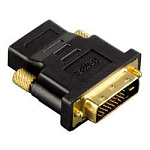 823941 Переходник Hama h-34035 DVI-D (m) HDMI (f) (00034035) черный