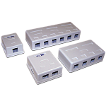 TWT-SA4-WH Настенная коробка 4 порта для Keystone