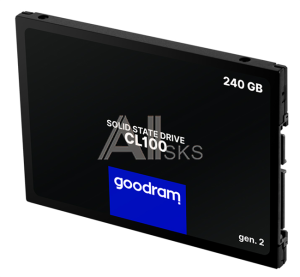 SSD Goodram GOOD RAM CL100 240Gb SATA-III 2,5”/7мм SSDPR-CL100-240-G2