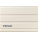 1000728564 Внешние HDD и SSD/ Samsung External SSD T7 Shield, 2TB, Type C-to-C/A, USB 3.2 Gen2, R/W 1050/1000MB/s, IP65, 88x59x13mm, 98g, Beige (12 мес.)