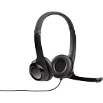 3210048 Гарнитура STEREO H390 BLACK 981-000803 LOGITECH