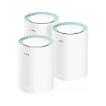 1000791356 Wi-Fi Mesh-система/ AC1200 Wi-Fi Gigabit Mesh Solution 3-Pack, Chipset MT7621DA+MT7613B+MT7603, Dual-Band, 867Mbps at 5GHz + 300Mbps at 2.4GHz,