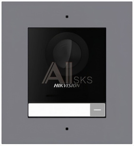 1889824 Видеопанель Hikvision DS-KD8003-IME1(B)/Flush цвет панели: черный