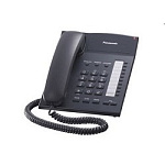 1161135 Panasonic KX-TS2382RUB (черный) {индикатор вызова,повторный набор последнего номера,4 уровня громкости звонка}