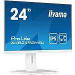 1985470 LCD Iiyama 23.8'' XUB2492HSU-W5 белый {IPS 1920х1080 250cd 178/178 1000:1 4ms D-Sub HDMI Displayport USB-Hub Speakers}
