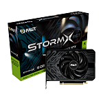 1000792122 Видеокарта/ VGA PALIT NVIDIA PA-RTX4060TI STORMX 8G 8GB, GDDR6/128-bit, PCIe 4.0, 1xHDMI, 3xDP, 2-slot