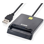 1853065 D-Link DCR-100/B1A USB-считыватель контактных смарт-карт