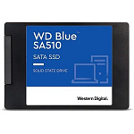 1999844 Твердотельный накопитель/ WD SSD Blue, 2.0TB, 2.5" 7mm, SATA3, R/W 560/530MB/s, IOPs 95 000/84 000, TBW 500, DWPD 0.1 (12 мес.)
