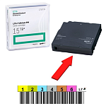C7977A HPE Ultrium LTO7 Data cartridge 15TB RW (without Label)