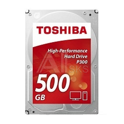 1396824 500Gb Toshiba (HDWD105UZSVA) P300 {SATA 3, 7200 rpm, 64Mb buffer, 3.5"}
