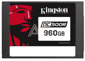 SEDC500R/960G SSD KINGSTON Enterprise 960GB DC500R 2.5” SATA (R555/W525MB/s) 0,5DWPD (Read-Centric)