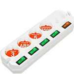 11064038 Удлинитель Most A16 6р/5м белый A16-BOX-Б 5М