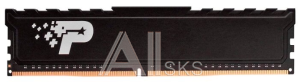 Patriot DDR4 16GB 2666MHz UDIMM (PC4-21300) CL19 1.2V (Retail) 1024*8 with HeatShield PSP416G26662H1