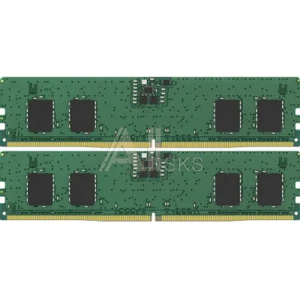11034715 Память DDR5 2x8GB 5600MHz Kingston KVR56U46BS6K2-16 VALUERAM RTL PC5-44800 CL46 DIMM 288-pin 1.1В single rank Ret