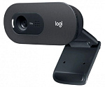 1513759 Камера Web Logitech C505 черный 1.2Mpix (1280x720) USB2.0 с микрофоном для ноутбука (960-001364)