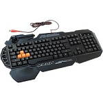 1391948 Клавиатура A-4Tech Bloody B314 Black USB Multimedia Gamer LED [300818]