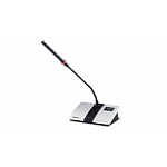 Микрофонный пульт председателя беспроводной clevermic BKR WCS-103C Silver (700Мгц) Микрофонный пульт председателя беспроводной clevermic BKR WCS-103C Silver (700Мгц)