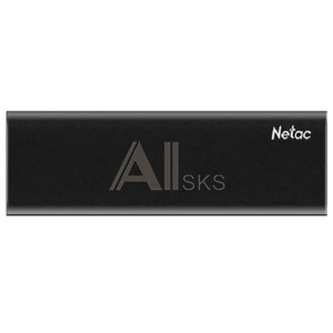 1918444 Накопитель Netac Внешний SSD Z SLIM 128GB USB 3.2 Gen 2 Type-C NT01ZSLIM-128G-32BK Black
