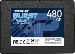 1328782 SSD жесткий диск SATA2.5" 480GB BURST E PBE480GS25SSDR PATRIOT