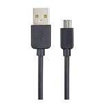 1741686 PERFEO Кабель USB2.0 A вилка - Micro USB вилка, черный, длина 1 м., бокс (U4006)
