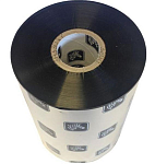 02100BK08045 Zebra Wax Ribbon, 80mmx450m (3.15inx1476ft), 2100; High Performance, 25mm (1in) core, 12/box