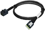 Supermicro CBL-SAST-1285-100 Slimline SAS x4 to MINI SAS HD (SFF8643) Cable