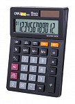 1187623 Калькулятор настольный Deli EM01320 черный 12-разр.