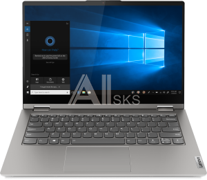 1000608446 Ноутбук Lenovo ThinkBook 14s Yoga ITL 14"(1920x1080)/Touch/Intel Core i5 1135G7(2.4Ghz)/16384Mb/256SSDGb/noDVD/Int:Intel Iris Xe Graphics/Cam/BT/WiFi