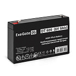 1968081 Exegate EX294051RUS Аккумуляторная батарея ExeGate DT 609 (6V 9Ah, клеммы F1)