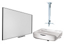 Интерактивная доска SMART SBM787V с проектором SMART UL110W и креплением DIGIS DSM-2
