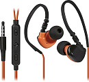 Гарнитура для смартфонов Defender OutFit W770 черный+оранжевый, вставки